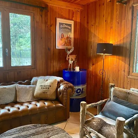 Le Refuge, Chalet Au Pied Des Pistes Au Sauze شاليه Enchastrayes
