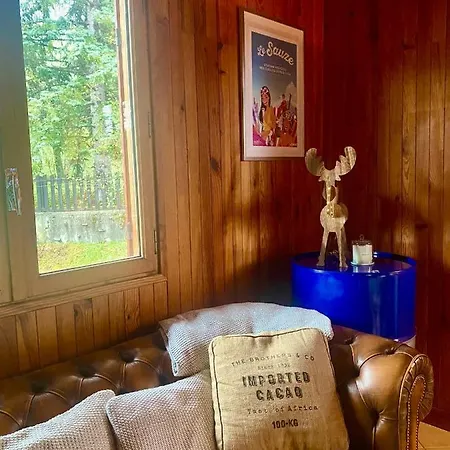 Le Refuge, Chalet Au Pied Des Pistes Au Sauze شاليه